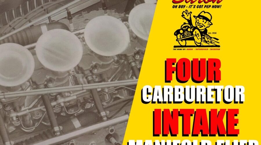 Four Carburetor Race Manifold Flier