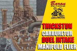 Thickstun Carburetor Duel Manifold Flier